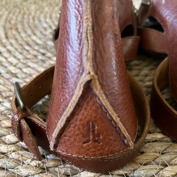 Frye Reese low ankle sandals. Sz 8. Like new - Picture 7 of 10